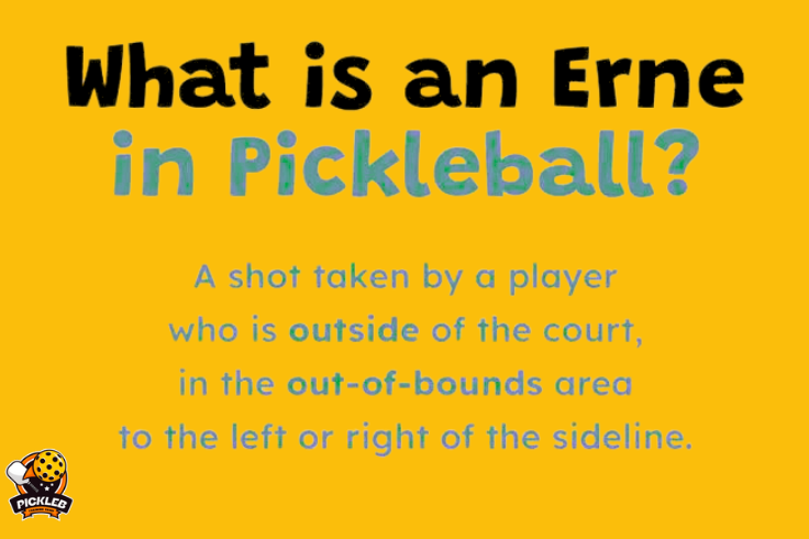 what is an ernie in pickleball